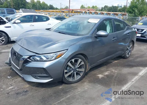 2020 Nissan Sentra Sv Xtronic Cvt из США, поврежденный, VIN 3N1AB8CV9LY238365